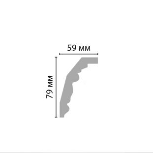 Плинтус потолочный Decomaster 95323A