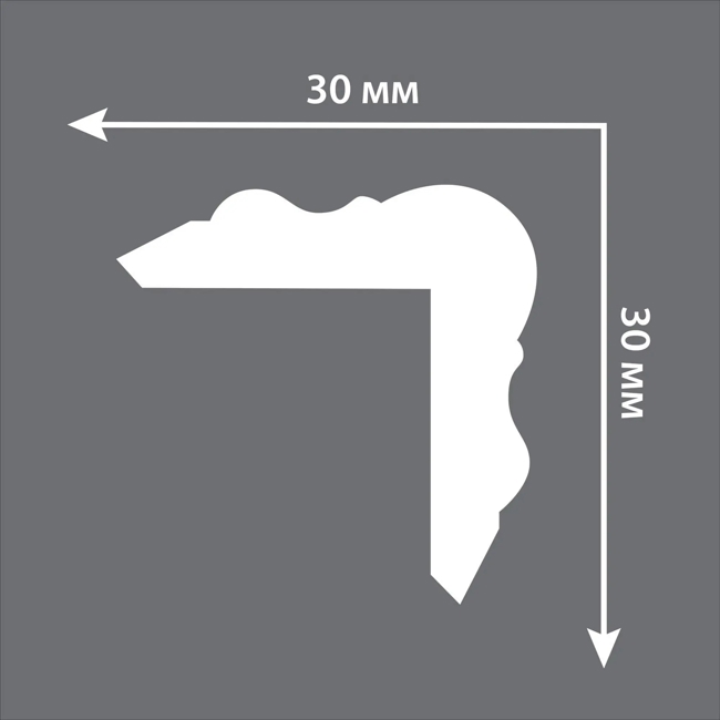 Молдинг угловой Stenopol C703
