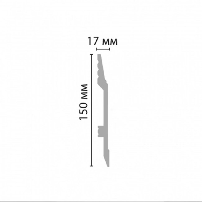 Плинтус напольный Stenopol C7104