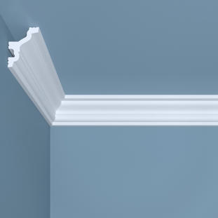 Плинтус потолочный BelloDeco К-7 45/35