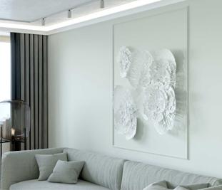 Плинтус потолочный ударопрочный Cosca KX025