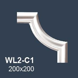Угловой элемент для молдинга NMC WL2-С1