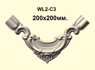 Угловой элемент для молдинга NMC WL2-С3