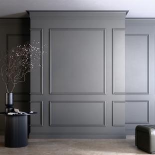 Плинтус потолочный Glanzepol GP-130