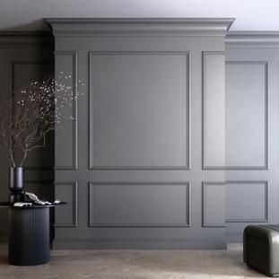 Плинтус потолочный Glanzepol GP-138