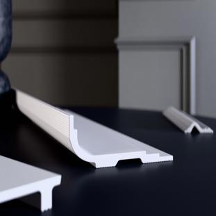 Плинтус потолочный Glanzepol GP-140