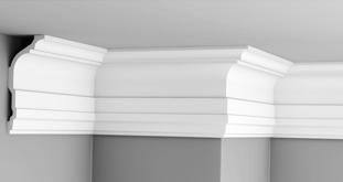 Плинтус потолочный Glanzepol GPL-9