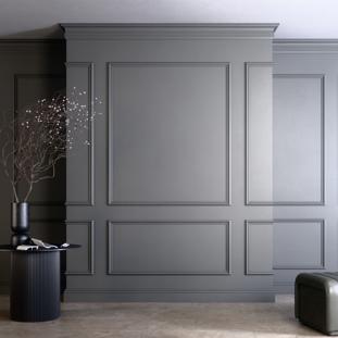 Плинтус потолочный Glanzepol GPL-9