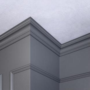 Плинтус потолочный Glanzepol GPL-11