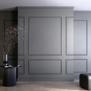 Плинтус потолочный ударопрочный Glanzepol GPD-50 LED