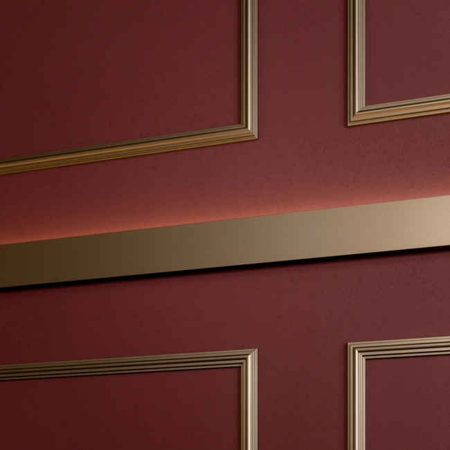 Плинтус напольный ударопрочный Glanzepol GPD-1