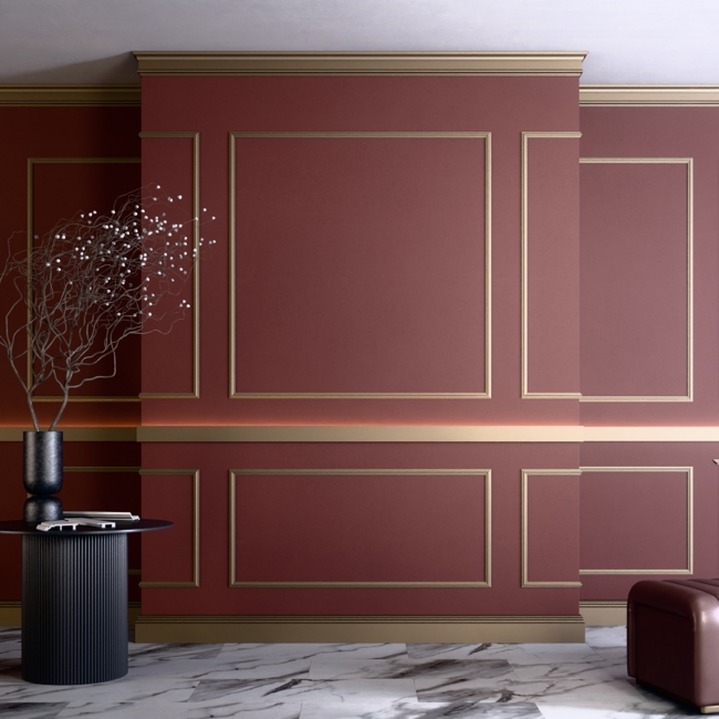 Плинтус напольный ударопрочный Glanzepol GPD-1