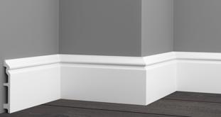 Плинтус напольный ударопрочный Glanzepol GPD-11