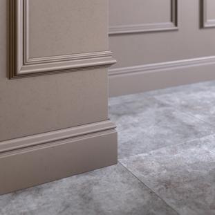 Плинтус напольный ударопрочный Glanzepol GPD-11