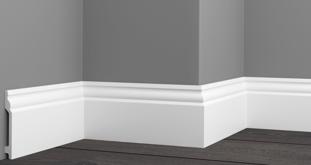 Плинтус напольный ударопрочный Glanzepol GPD-10