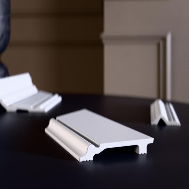 Плинтус напольный ударопрочный Glanzepol GPD-9