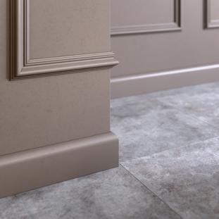 Плинтус напольный ударопрочный Glanzepol GPD-6