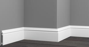 Плинтус напольный ударопрочный Glanzepol GPD-4