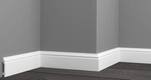 Плинтус напольный ударопрочный Glanzepol GPD-2