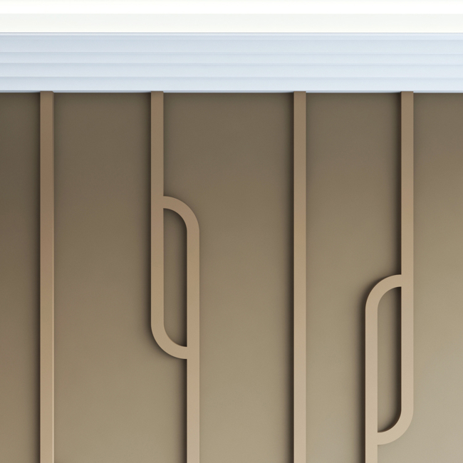 Угловой элемент для молдинга BelloDeco М-19-У1