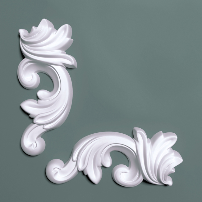 Декоративный элемент для молдинга BelloDeco М-12-Н1 (2шт)