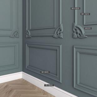 Угловой элемент для молдинга BelloDeco М-12-У2