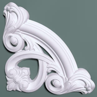 Угловой элемент для молдинга BelloDeco М-12-У4