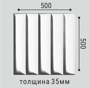 Ударопрочная стеновая панель BelloDeco СП 19