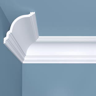 Плинтус потолочный BelloDeco К-16 80/80