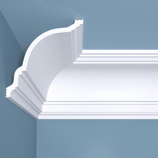 Плинтус потолочный BelloDeco К-22 120/120