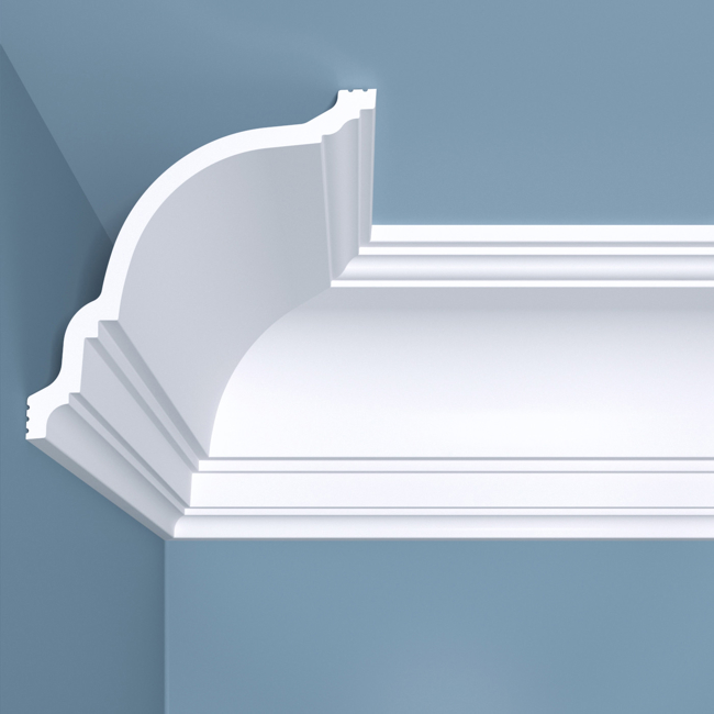 Плинтус потолочный BelloDeco К-22 120/120